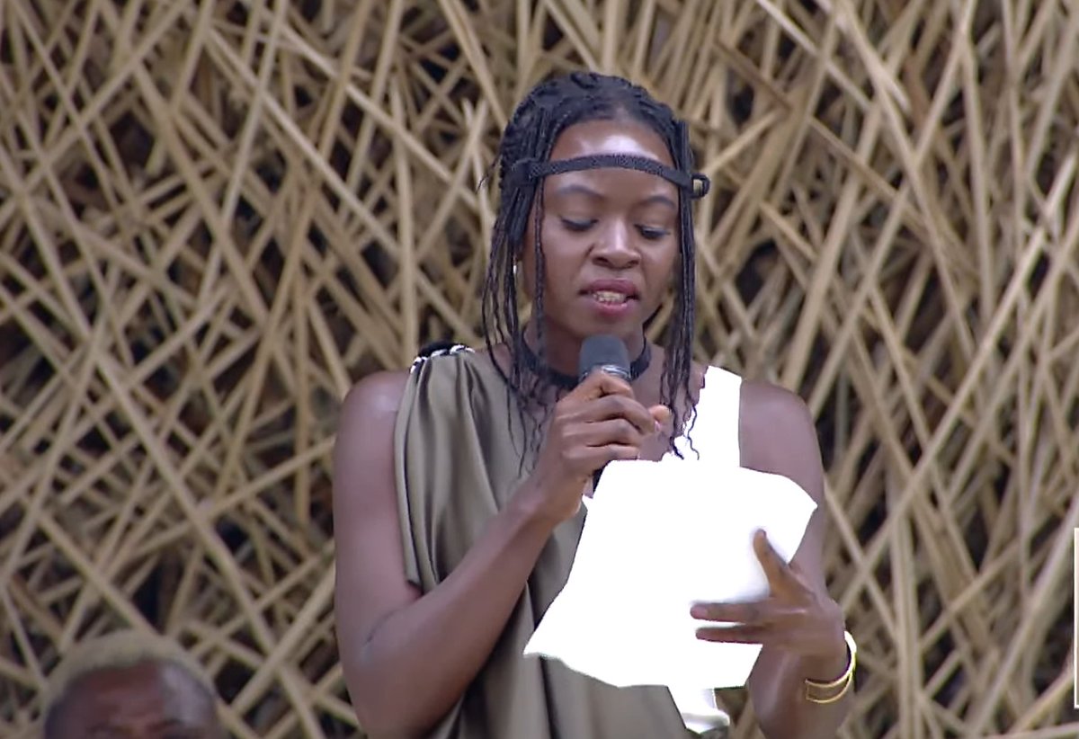 iconnectstudio's tweet photo. #HappeninginRwanda #KwitaIzina2023  celebration taking place in Kinigi -
@MusanzeDistrict

with 📢 @DanaiGurira an actor, activist, and playwright. She is a strong advocate for women's and girls' equality.     

#VisitRwanda #iconnectrwanda #wakanda https://t.co/qeT5lfkdWB