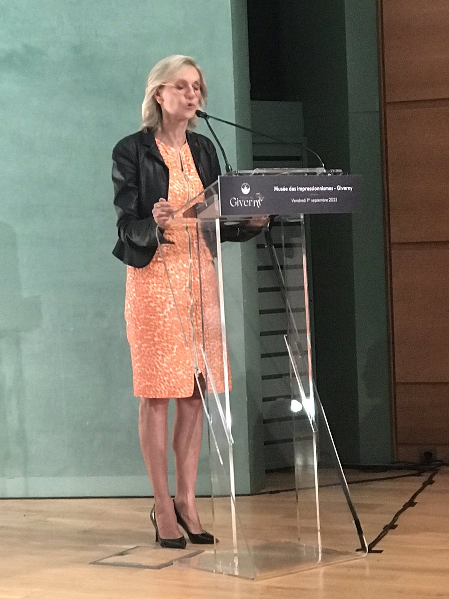 Conclusion de la matinée de travail #ForumGiverny par <a href="/AgnesRunacher/">Agnès Pannier-Runacher 🇫🇷🇪🇺</a> en plein soutien des propositions pour accélérer radicalement le déploiement des energies renouvelables dans nos #territoires en partenariat avec les élus