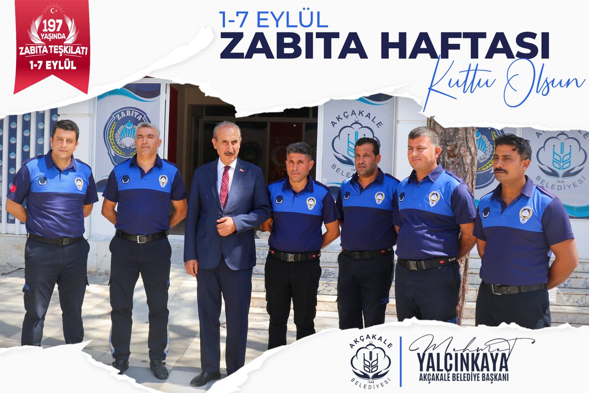 akcakalebld's tweet photo. Vatandaşlarımızın huzuru, güveni ve sağlığı için fedakarca görev yapan #ZabıtaTeşkilatı'mızın kuruluşunun 197. yılı ve Zabıta Haftası kutlu olsun.

#Zabıta197Yaşında https://t.co/HCA7ixRFdM