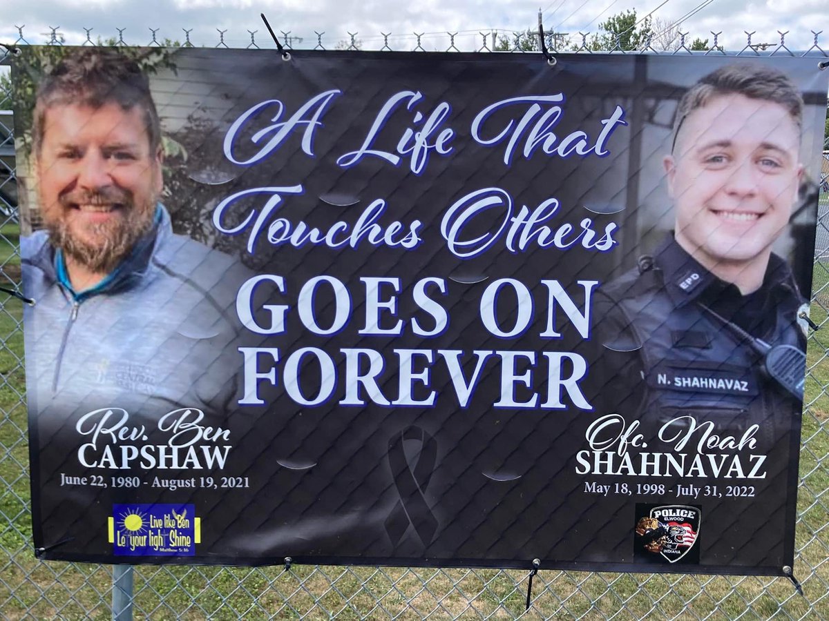 GAMEDAY! Elwood vs. Frankton. Let’s fill those stands early. Parade starts at 4:30, we will honor the families of Noah Shahnavaz and Ben Capshaw around 6:57 pm, panther band with the national anthem around 7:05 and Kickoff. You can buy tickets early at elwoodpanthers.com/tickets