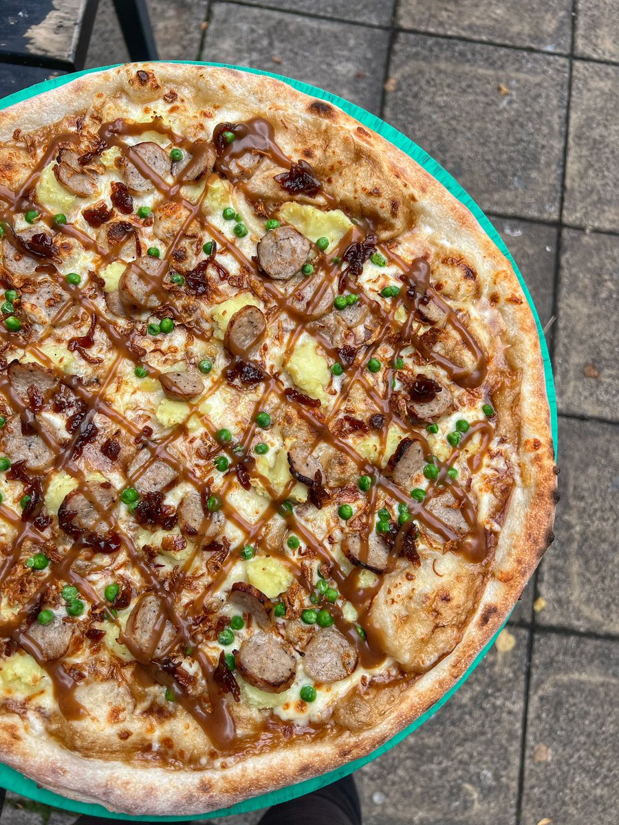 September Pizza Special - Smash Or Pass.

Bangers + Mash FTW.

- Sausages
- Mash Potato
- Peas
- Onion Gravy
- Red Onion Chutney

Beauty. Available @ All Good Pedro's From 5pm On The 1st September.