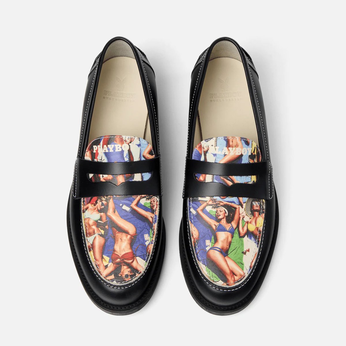 Duke &amp; Dexter Drop their Playboy Collab Loafers!🖤
