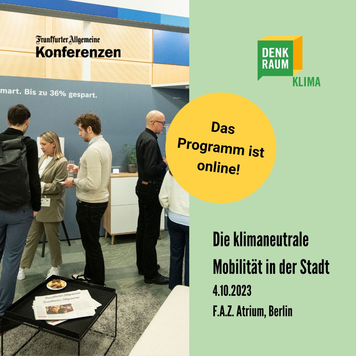 Die #klimaneutraleMobiliät der Stadt braucht passende politische Rahmenbedingungen. Aber wie sehen die aus?

Beim #DenkraumKlima erwarten euch Impulsvorträge, eine Paneldiskussion und die Möglichkeit, eure Fragen einzubringen 🎤

Programm &amp; Anmeldung: brnw.ch/21wCbV5