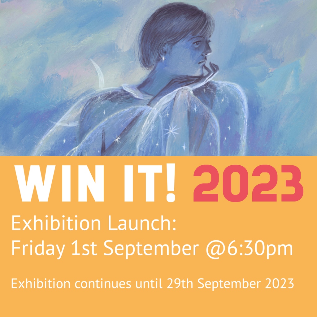 Launch Tonight WIN IT! 2023 1st September 2023⁠ ⁠ Three incredible art prizes up for grabs at APS Gallery!⁠ ⁠ ⁠