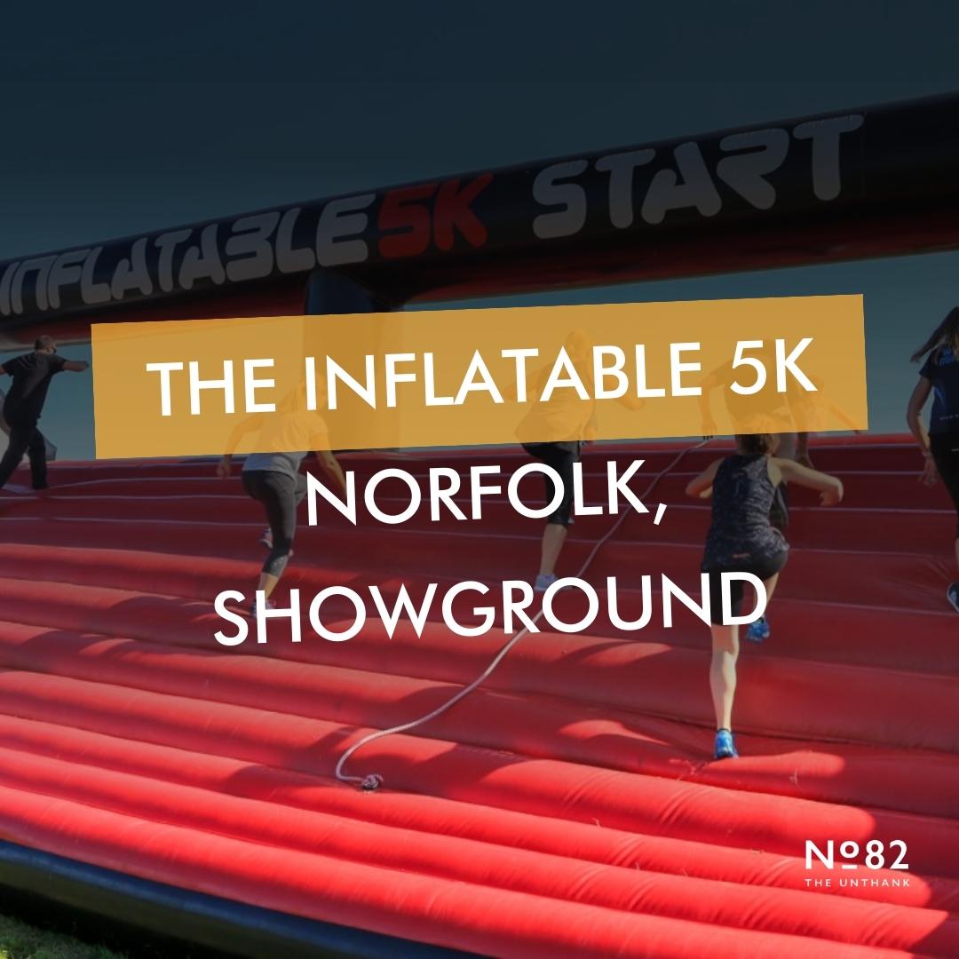 Inflatable 5k is back at the Norfolk showground this year!

Who's planning to take part in this 32-obstacle race?

Need a place to relax after book with us today: number10theabbey.co.uk/book-now/