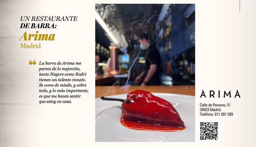 ¿DÓNDE COME ÓSCAR MOLINA? el chef del <a href="/IbizaGran/">Ibiza Gran Hotel</a> con 1* <a href="/GuiaMichelin_ES/">La Guía MICHELIN</a> y 2 Soles <a href="/GuiaRepsol/">guiarepsol</a> en el rte #LaGaia nos cuenta sus rtes favoritos: 
<a href="/arima_basque/">Arimabaskegastronomy</a> <a href="/EnigmaRestRO/">Restaurant Enigma</a> <a href="/EstimarZafra/">ESTIMAR</a> #Etxebarri
<a href="/RicardCamarena/">Ricard Camarena</a> <a href="/ElFogondTrifon/">Trifón Jorge</a> 
Aquí el reportaje:
gastroplanet.es/uncategorized/…