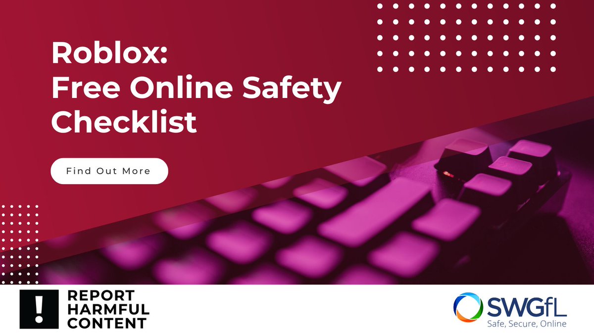 #Roblox isn't just a game; it's a universe of games created by users. With so many ways to play and plenty of people to meet, it’s important to know the basics of staying safe in a virtual world.

Find out how to #report abuse in Roblox through the free checklist, created by