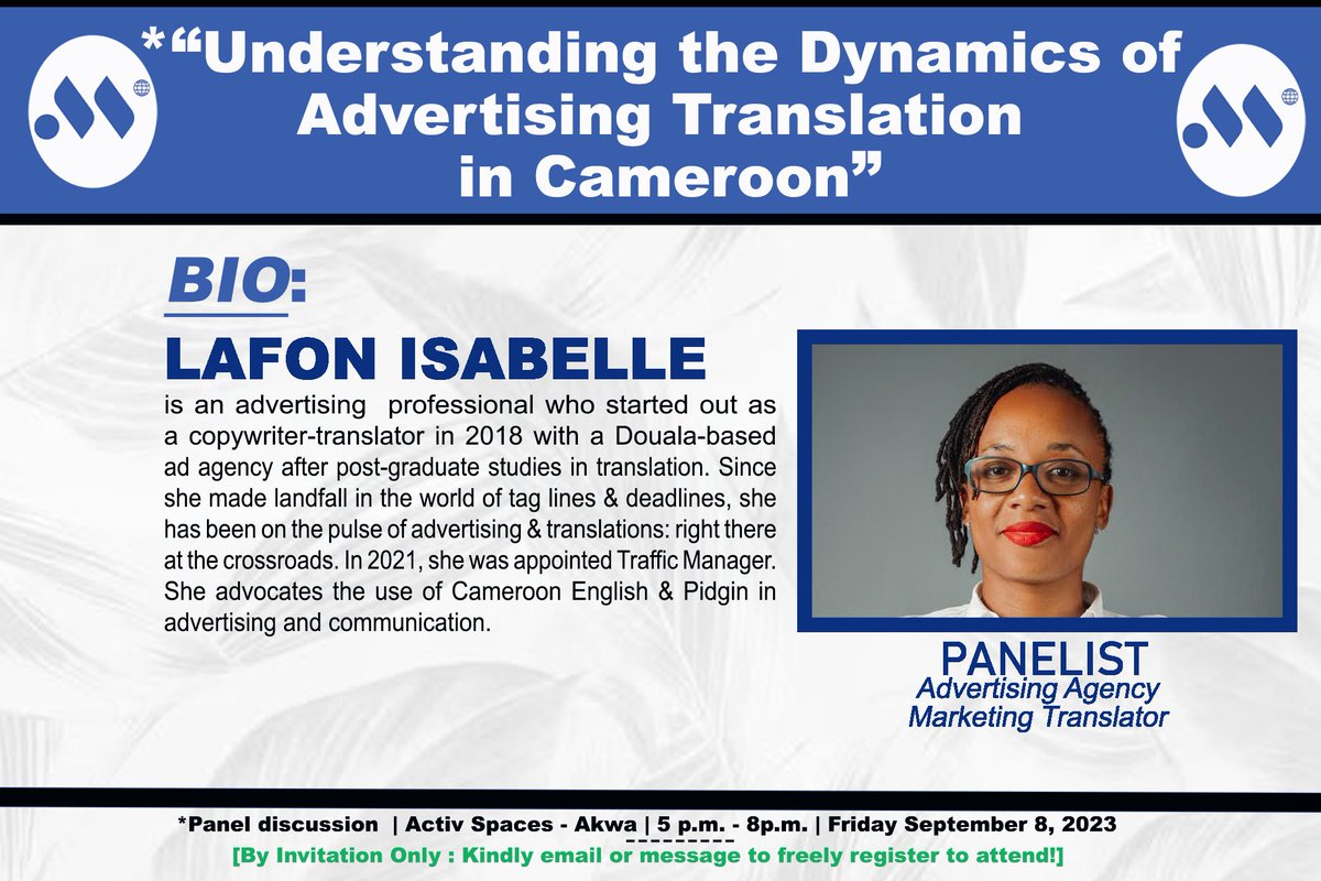 MaitrizLSP's tweet photo. @lafonisabelle | Advertising agency Marketing Translator | Panelist https://t.co/oaEThxkGLb