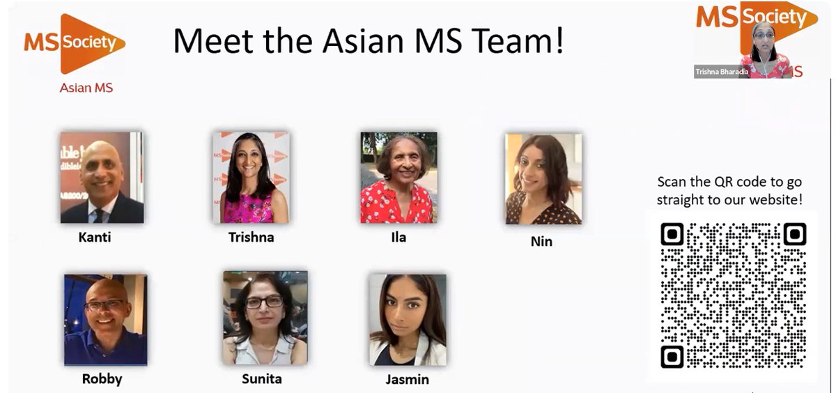 💻New blog now online!💻 This summer @TrishnaBharadia, Asian MS, hosted an event exploring MS fatigue with presentations from @nicoledodsworth, @RonaMossMorris, @nimrethsidhu & @REFUEL_MS. Read our blog on the webinar👉shorturl.at/egmnY #MS #MultipleSclerosis #Fatigue