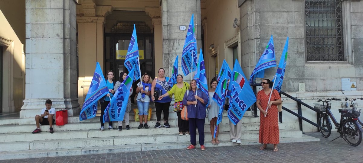 Oggi Sciopero per dire basta a contratti al ribasso nell'appalto pulizie di Poste Italiane a Mantova, la Uiltucs al fianco delle operatrici della Miorelli Service spa che gestisce il servizi o. Ora poste dia risposte immediate e la Miorelli si assuma le sue responsabilità.