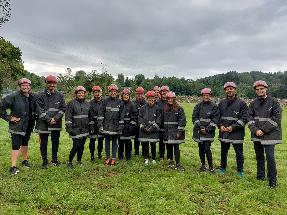 ERRINNetwork's tweet photo. The #ERRIN team’s away day! In the last couple of days, we focused on team-building activities. Besides building a strong team, we also had strategic discussions on ERRIN priorities and on improving our services for #ERRINmembers💪 https://t.co/CdrkcqSR2b