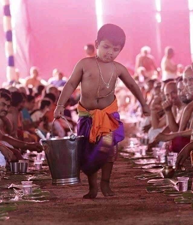 This is Our Culture. That's the beauty of our Sanatan Dharma.