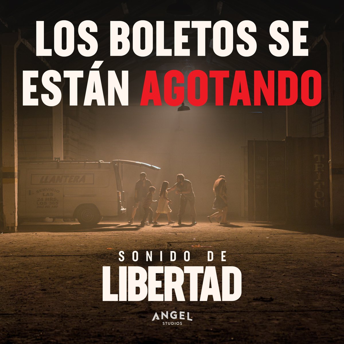angelstudios_es's tweet photo. La gente está tan entusiasmada por el estreno de 𝙎𝙤𝙣𝙞𝙙𝙤 𝙙𝙚 𝙇𝙞𝙗𝙚𝙧𝙩𝙖𝙙 que ¡los boletos se están AGOTANDO! 🔥 

¡Reserva tus boletos ahora, no te la pierdas!