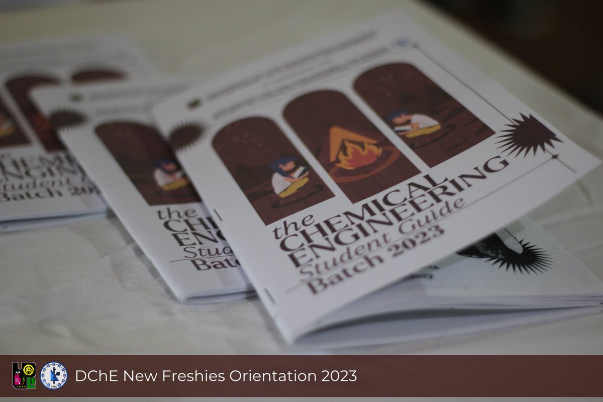 UPLB_SChemES's tweet photo. We're wrapping up this year's UPLB ChE New Freshie Orientation held on August 29, 2023, at the CEAT Lecture Hall. Our heartfelt appreciation goes to UPLB Chemical Engineering for enlightening our freshies with insightful presentations about the degree program. https://t.co/fMIH4CKgtF