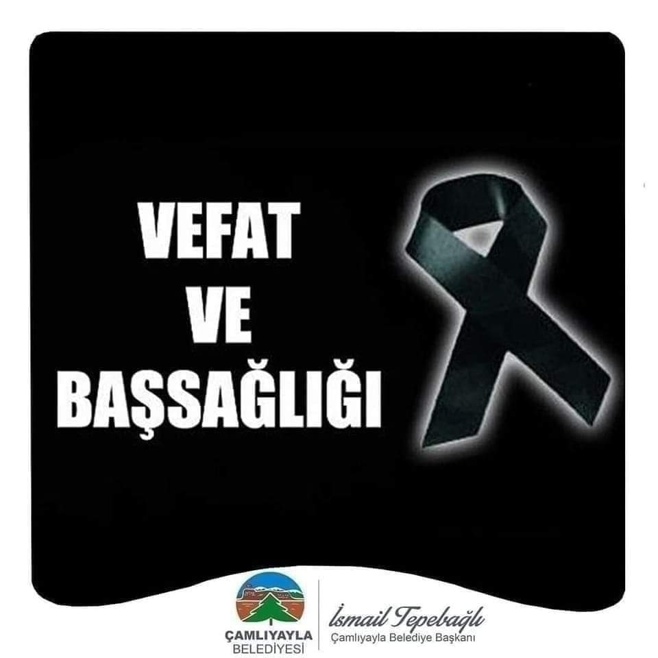 cyaylabel's tweet photo. Bağçatağı Mahallemizden Ferman Dekiş'in vefat haberini derin bir üzüntü ile öğrenmiş bulunmaktayım #Merhumeye Allah'tan rahmet kederli ailesine ve yakınlarına sabırlıklar diliyorum.
İsmail TEPEBAĞLI
Çamlıyayla Belediye Başkanı https://t.co/KecNpQdRBy