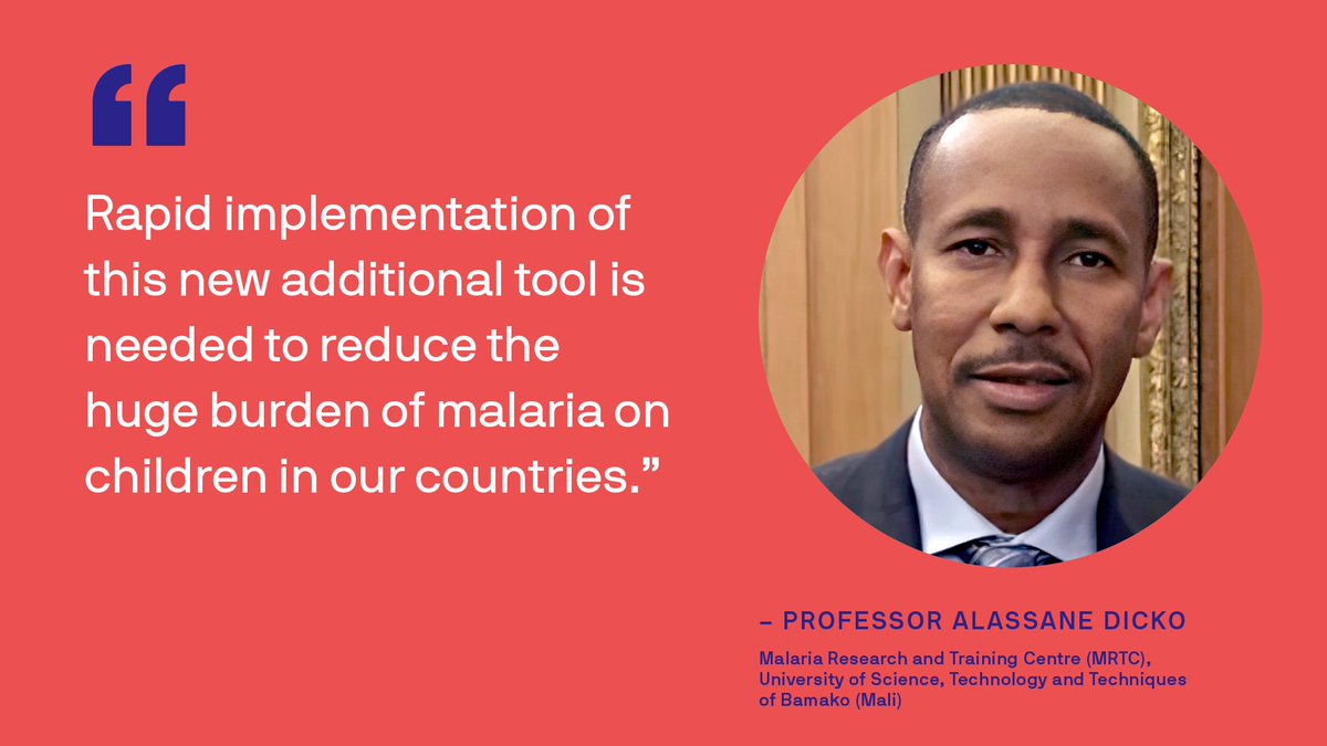 Les résultats d'1 importante étude publiée confirment la possibilité de sauver plus de vies de jeunes enfants du paludisme dans des régions d'Afrique ou la maladie est saisonnière, grâce à une combinaison du vaccin RTS,S et de médicaments antipaludiques. bit.ly/3E9sYqA