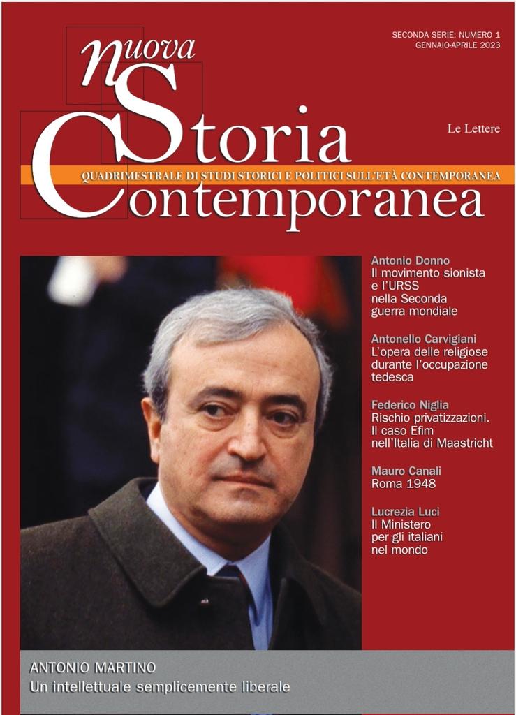 ACarvigiani's tweet image. Cari amici, mi permetto di segnalarvi il mio saggio ACCOGLIERE, OSPITARE E PROTEGGERE: LO VUOLE IL PAPA, pubblicato nell'ultimo numero della rivista NUOVA STORIA CONTEMPORANEA, diretta da Francesco Perfetti
#Pioxii #papa  #nuovastoriacontemporanea 
#secondaguerramondiale