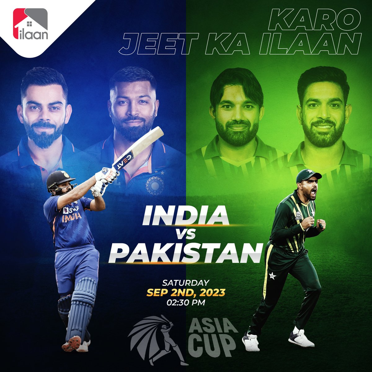 It's bigger than the Clash of Titans! 
What will happen when Pakistan takes on arch rivals India in this highly anticipated game of cricket at the Asia Cup 2023? 
We will find out!!!

#goilaan #rehayishmarziki #PakVsIndia #PakVsInd2023 #AsiaCup #AsiaCup2023