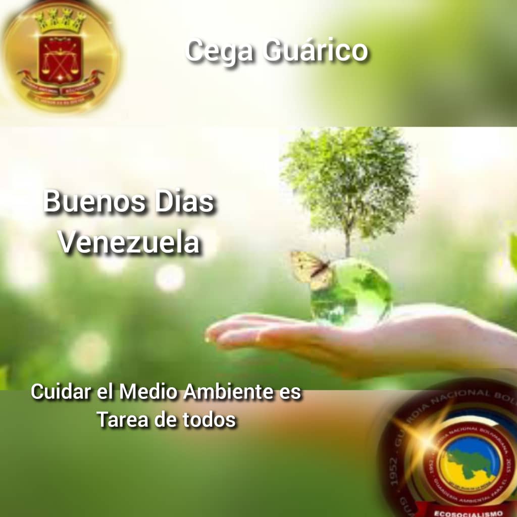 #1Sep || Efectivos militares de la GNB adscritos a la Coordinación de Guardería Ambiental del Estado Guárico, les desean un Feliz Viernes.

@GNBCmdtGral