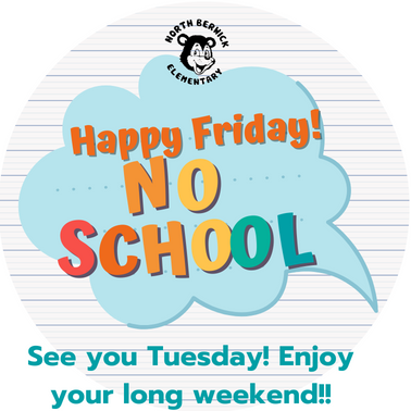 #longweekend #happyfriday #noschool #NorthBEARwick