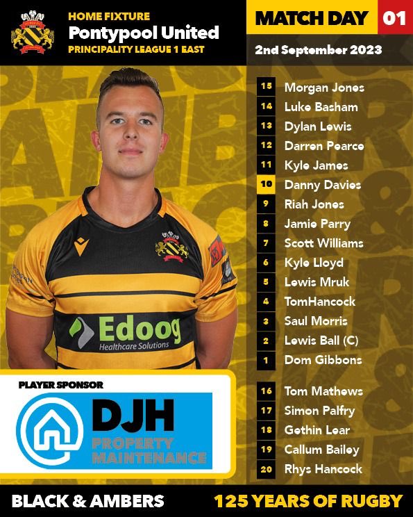 Talywain_RFC's tweet photo. Your team to face Pontypool Utd in the opening league game of the season.

🖤💛🖤💛
🔥 🐯 🔥 https://t.co/LEYZUTYwEO