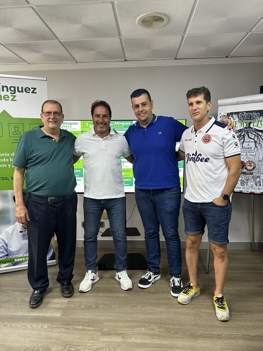 MinguezSaez's tweet photo. Hoy hemos tenido el placer de anunciar nuestra incorporación al proyecto @JimbeeCartagena y ser anfitriones de la previa de la primera jornada de liga con @DudaLentz1 y @pauloroberto710. 

Vamos con todo💪🏻💪🏻 https://t.co/50WW3qMJ1x