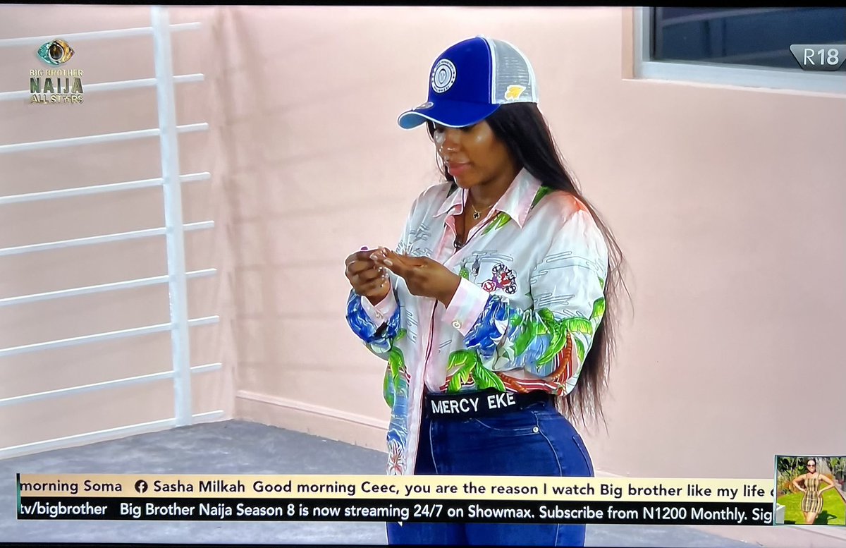 real_mercyeke's tweet photo. Mercy Eke wants you to love her and be kind to her this September 🤩🥰

Our outfit of the day though 🥵🔥
#BBNaija #BBNaijaAllStars https://t.co/0lqwNru1So