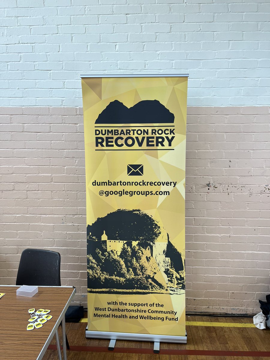SRConsortium's tweet photo. Down at Dumbarton Rocks Recovery today for a Networking event. Great to see a growing thriving Recovery Community and lots of partners,
pop along to the Concord Community centre.💜
#Recoverymonth2023 #SFAD #GNRC #Feedup https://t.co/ZbsNvKufxA