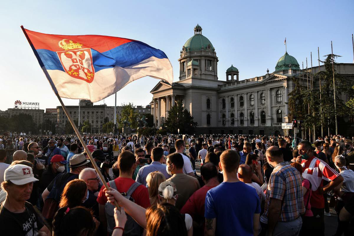 BuildingBrics's tweet photo. Serbs are expressing a desire to join BRICS.

"The Socialist Movement," led by Aleksandar Vulin, has presented a proposal to the parliament for Serbia's inclusion in BRICS. https://t.co/qgTDuYvdm7