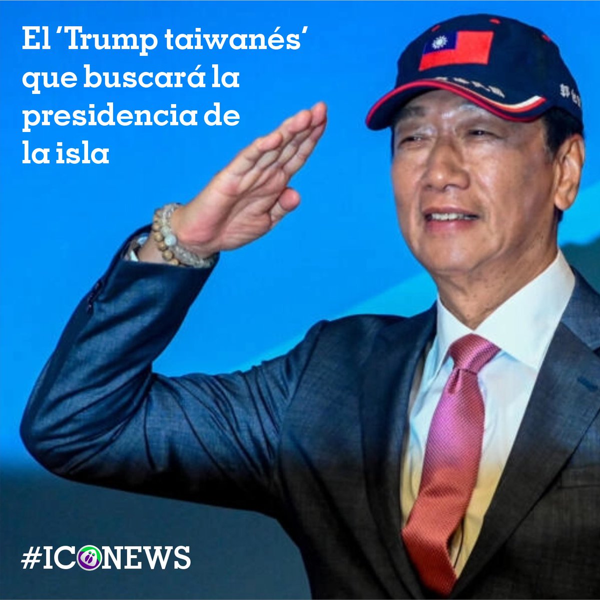 joxedartex's tweet image. El magnate Terry Gou, ex consejero delegado del gigante industrial Foxconn, anunció a principios de esta semana su intención de presentarse a las elecciones presidenciales de 2024. “Trump taiwanés”, un hombre con buenos lazos con Pekín
#noticias #hoy #iconews #iconoperu #mundo