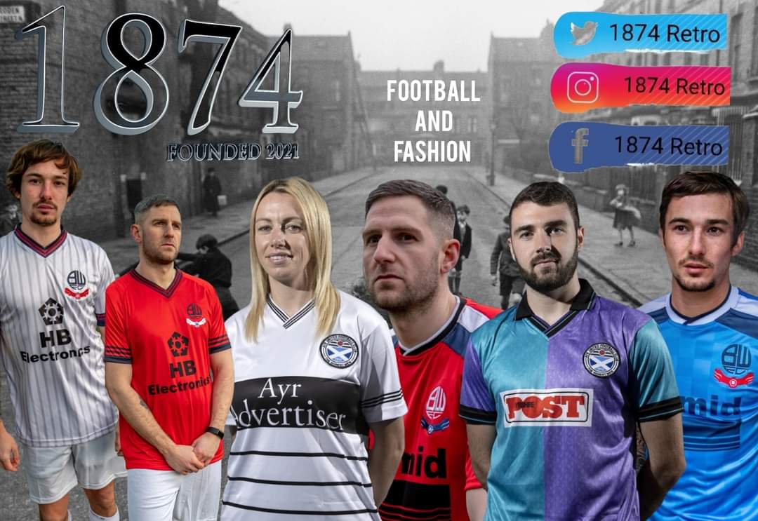🔥 1874 Quality Retro Clothing 🔥

Mega Sale Continues with Hugely discounted lines. New products on the way !

Pay with Clearpay / Klarna &amp; Giftcards 

#1874retro #boltonwanderers #bwfc #bolton #footballshirts #footballkits #grassroots