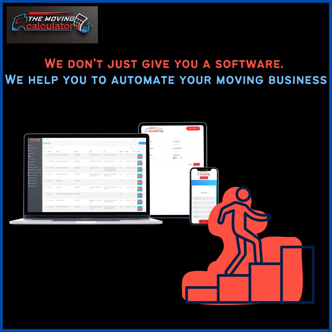 moving_cal's tweet image. We Don't Just Give You a Software. We Help You to Automate Your Moving Business.
.
.
.
.
.
#movingestimates #smartmoving #digitalinventory #movers #movingsoftware #movingcrm #storagesoftware #themovingcalculator