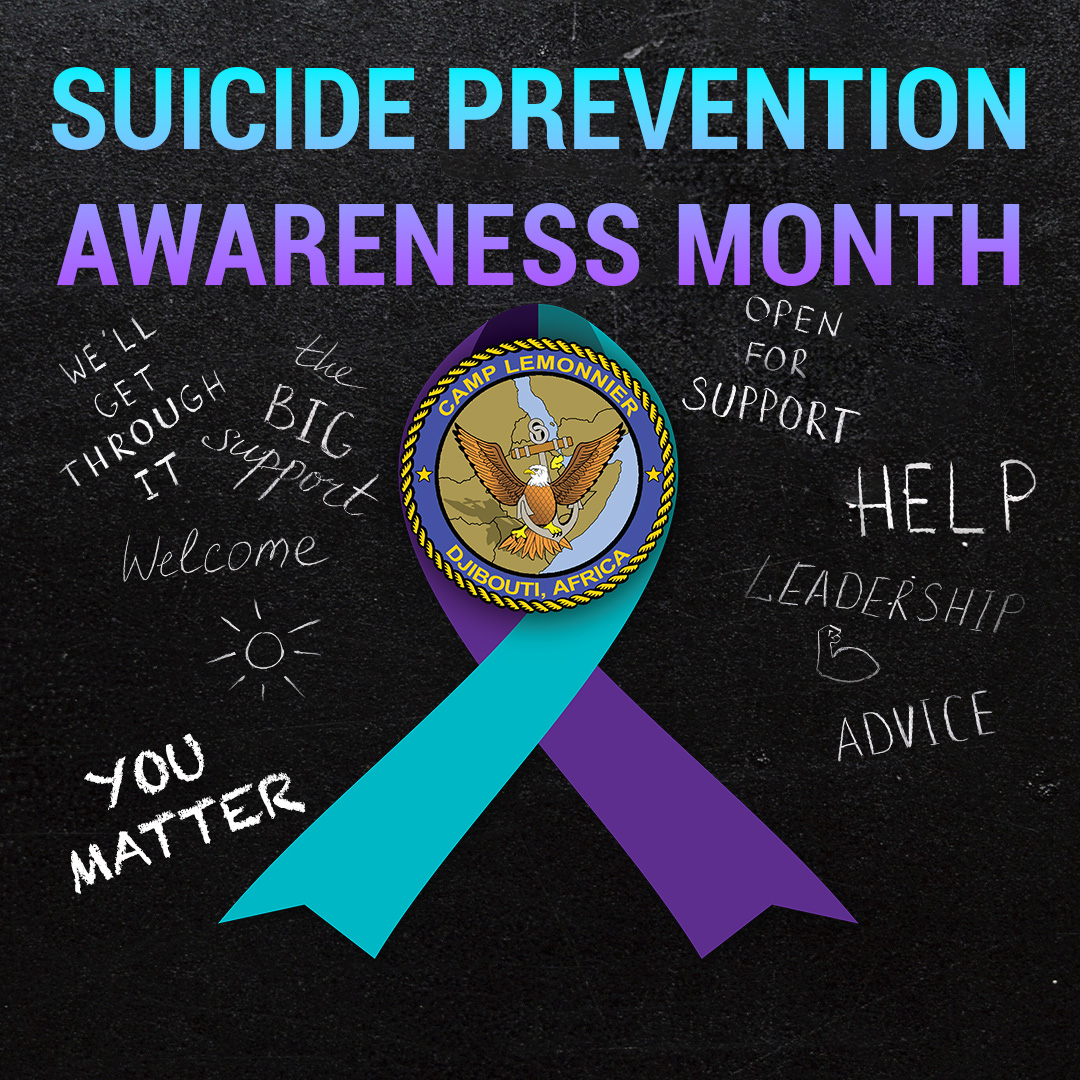 CJTFHOA_CG's tweet image. Join us this month as we highlight &amp;amp; promote suicide prevention assistance, advocate for better solutions &amp;amp; full access for mental health issues. We are here to support those who are struggling, not just this month but every day #behaviorhealth #StopSuicide @988Lifeline #BeThe1To