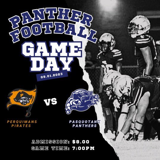 It's Gameday Come out and Support your panthers tonight Vs the Pirates <a href="/7pm/">Huong Le</a> Tonight's theme will be whiteout Pack The Stadium🐾