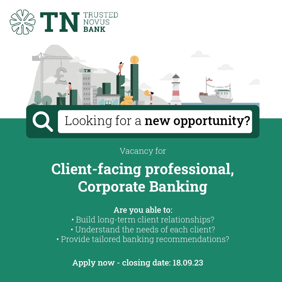TrustedNovus's tweet photo. 📢 WE'RE HIRING 📢 The TNB team is growing and we would love to have you on board!

🗣️ Client-facing professional, Corporate Banking👉 Apply here now!

https://t.co/Z51vFjPQyF

📅 Closing date for this vacancy is 18.09.23.

#jointheteam #trustednovusbank #localbanking #hiring https://t.co/MlolRmv422
