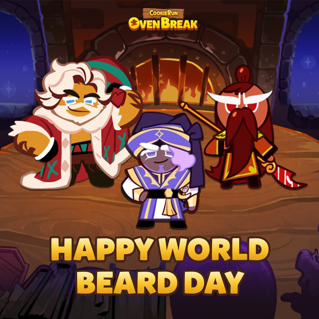 Happy #WorldBeardDay! Which Cookie is rockin' the finest facial hair? 🧔‍♂️💭
