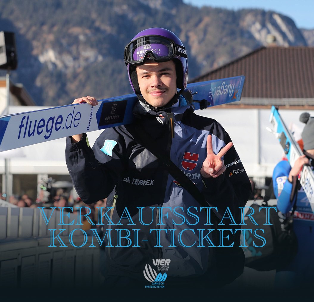 Gap_Skispringen's tweet image. Ticketverkauf gestartet!🔛‼️

Ab jetzt sind die Kombi-Tickets für das @Gap_Skispringen verfügbar! 🇩🇪🤩

Sichert Euch jetzt Eure Tickets für das #NJSS 23/24!🫵🎟️ 

Zu den Tickets gelangt Ihr hier: neujahrsskispringen.reservix.de/p/reservix/eve… 👈

#neujahrsskispringen #tickets 
📸: IMAGO/Wagner
