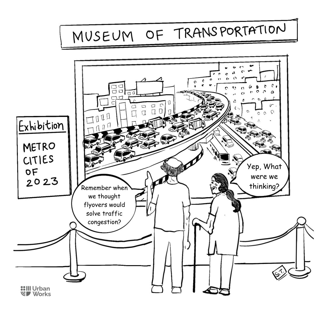 One day, we will look back to what we did and wonder: What were we thinking? 

#Sustainability #Mobility #flyovers