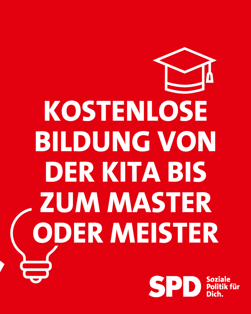 BayernSPD's tweet photo. Allen Azubis: Guten Start ins neue Ausbildungsjahr! 

Und damit das noch besser wird ➡️ Am 8.10. alle Stimmen für die SPD! 🗳️

Denn wir haben Studis UND Azubis im Blick ♥️🏬🚉 https://t.co/hr1UNrbJTJ