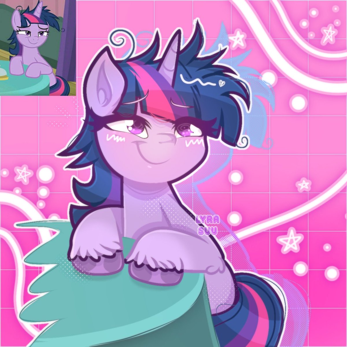 VanillaPie10's tweet photo. Its finally done!
Redraw done!😭💓✨
I am very proud of this one👏✨
#MLP #MLPFim #MLPredraw #Redraw #MLPTwilight #TwilightSparkle https://t.co/GxQrR171s5