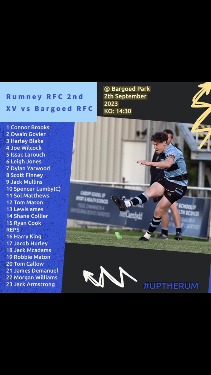 rumney_rfc's tweet photo. Here are the men putting on the 🔵⚫️ jersey this weekend. Best of luck to all teams. #UpTheRum https://t.co/MQ9mT8DA76