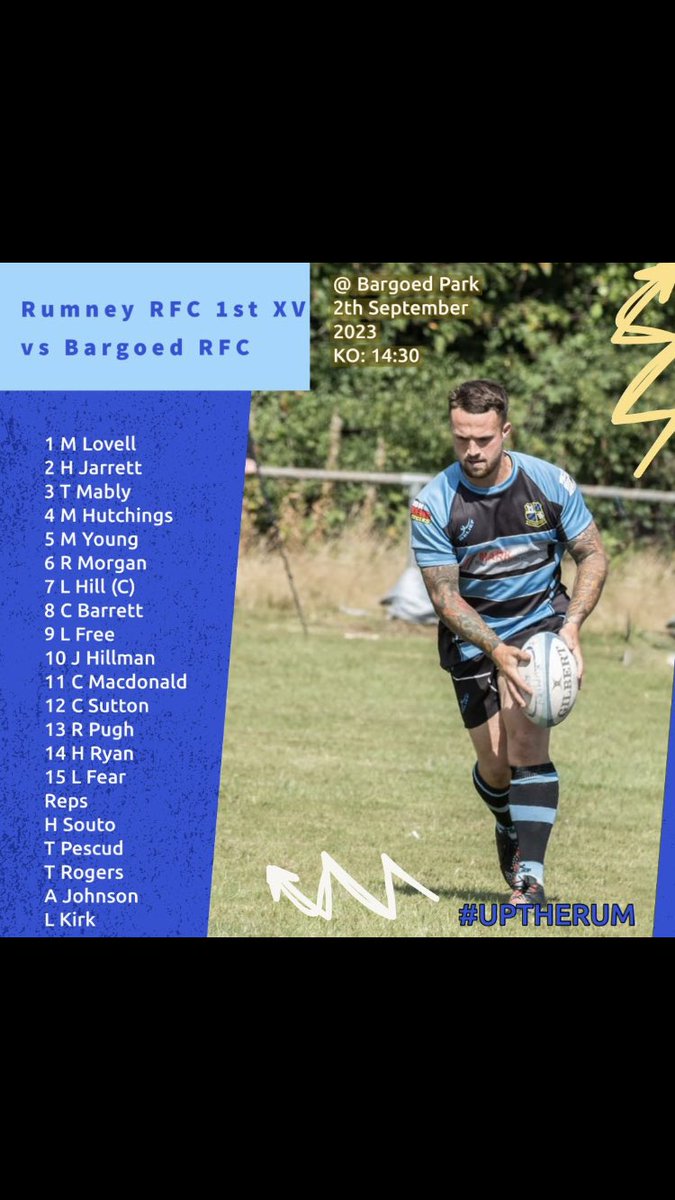rumney_rfc's tweet photo. Here are the men putting on the 🔵⚫️ jersey this weekend. Best of luck to all teams. #UpTheRum https://t.co/MQ9mT8DA76