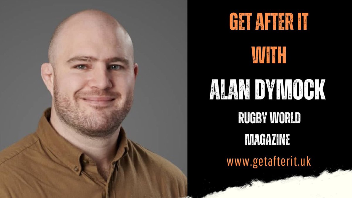 GET AFTER IT with @AlanDymock Available to Download Now! 🎙🏉 Editor of @Rugbyworldmag Alan joined me for a chat on all things rugby and a look ahead to the World Cup!! podcasts.apple.com/gb/podcast/get… #getafteritpodcast #rugbypodcast