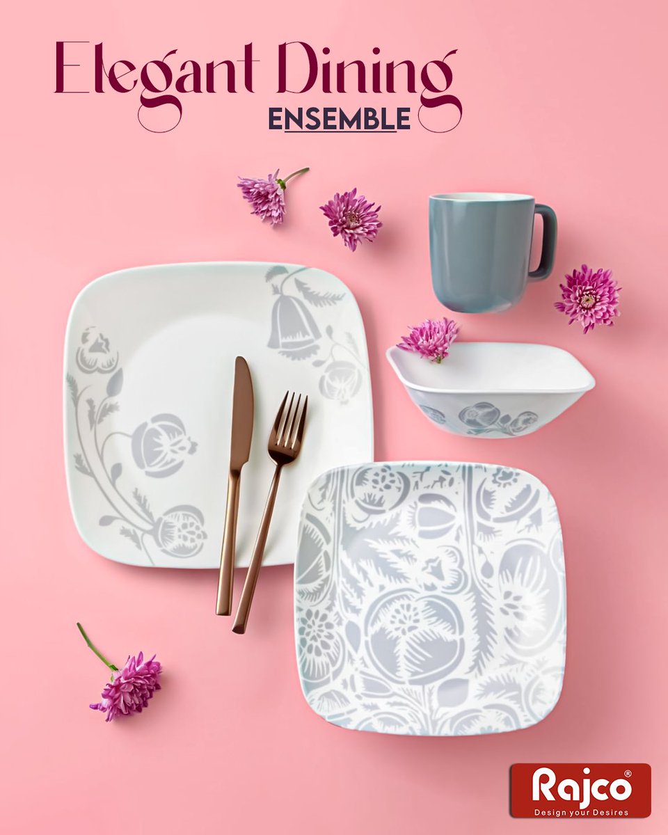 Elevate your dining experience with our collection of elegant essentials. Transform your meals into memorable moments of unique style and sophistication. 🍽️✨

📲Contact Today:-
98717-88899 / 98109-88899
#DiningElegance #TableSetting #rajco #handlooms #rajcohandlooms #homedecor