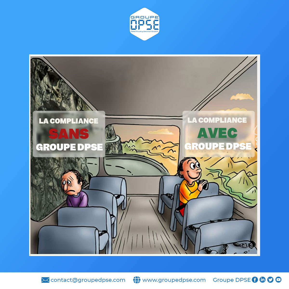 Bon début de weekend à tous !

Retrouvez-nous sur 👉 : groupedpse.com
Consulter notre catalogue de formation ici : bit.ly/3JIIbCk
#GroupeDPSE #ProtectionDonnée #Compliance #RGPD