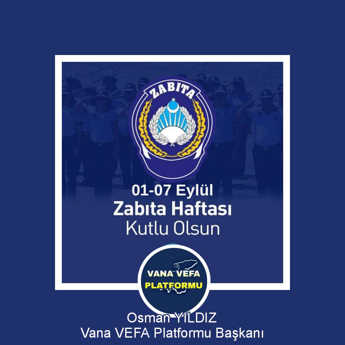 Vatandaşların huzur ve sağlığı için görevini özverili bir şekilde sürdüren 
Zabıta Teşkilatımızın 

197. Kuruluş Yıl Dönümü ve Zabıta Haftası Kutlu Olsun..
<a href="/vanbuyuksehirbb/">T.C. Van Büyükşehir Belediyesi</a>
<a href="/tusbabeltr/">Tuşba Belediyesi</a> #ZabıtaHaftası