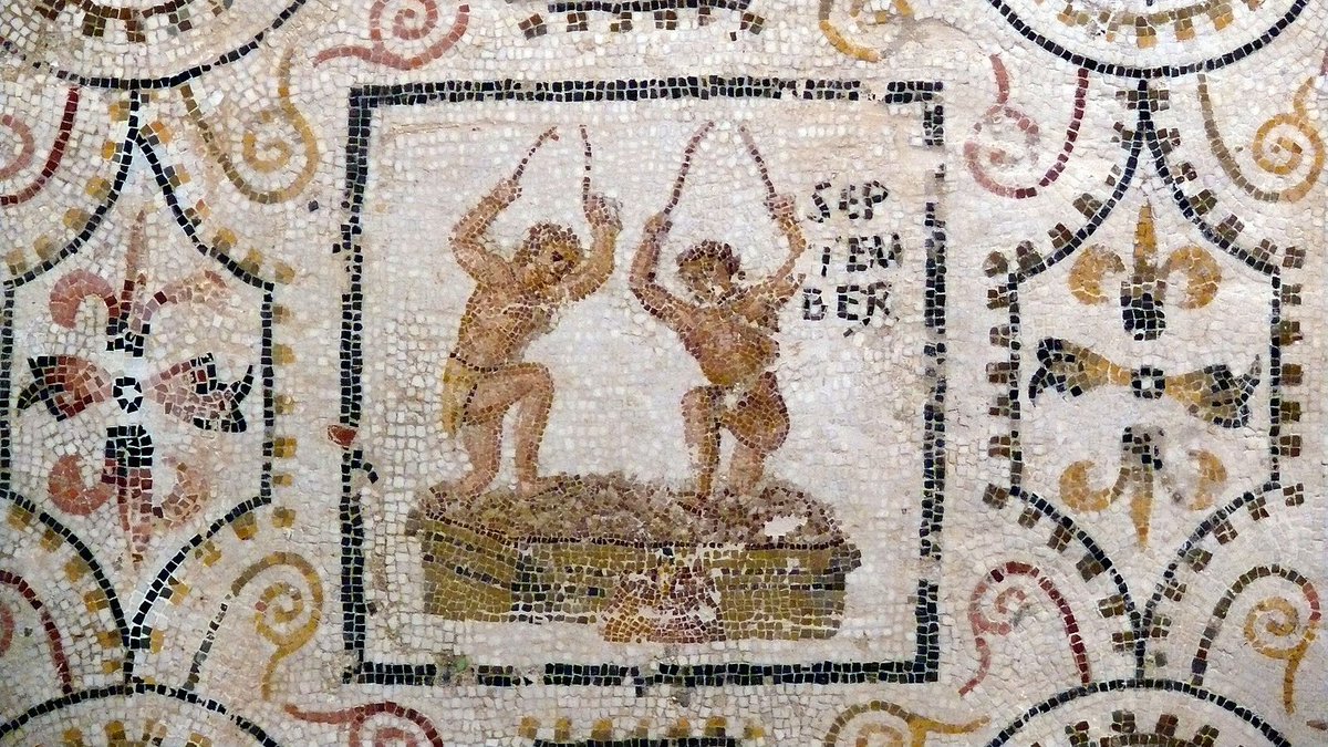Happy September everyone! 🎉 Originally the seventh (from the Latin 'septem') month of the Roman calendar, it was dominated by the Ludi Romani ('Roman games') and grape harvesting. It was also the birth month of four major emperors! 📷 Ad Meskens #Roman #History #September