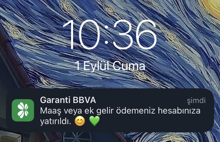 tucermis's tweet photo. Dünyanın en güzel bildirimi https://t.co/ZgVZiEDeri