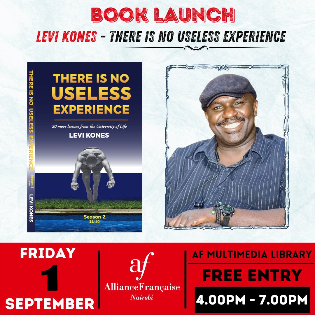 Today's the Day.
Come get your copy of Season 2 of the series..There is No Useless Experience.