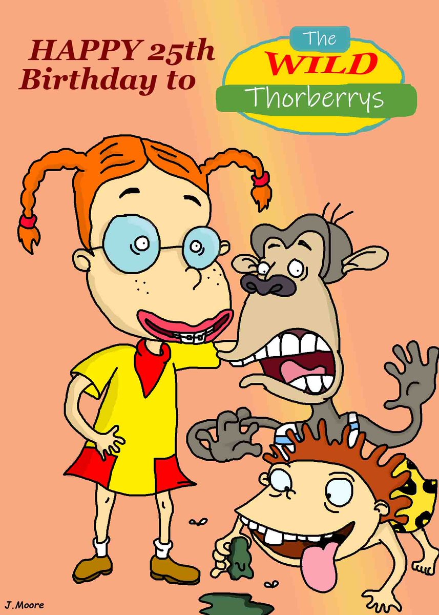 Happy 25th anniversary to The Wild Thornberrys . One my favorite Nickelodeon classic shows.
#Nickelodeon #nick #nicktoons #myart #Myartwork #digitalart #digitalartwork #nickclassics #90snick #klaskycsupo  #thewildthornberrys #90snostalgia #90scartoons #25thanniversary #fanart